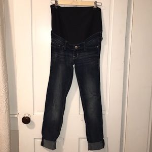 H&M mama maternity jeans. Size 4. Like new.